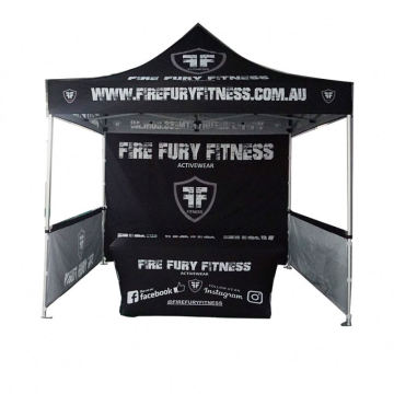 Black 10FT X 10FT Promotion Customized Trade Show Outdoor Canopy Tent, Aluminum Folding Tent, Pop Up Tent